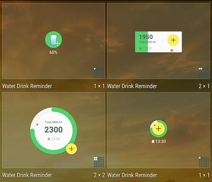 ۰۵ - نقد و بررسی اپلیکیشن سلامتی Water Drink Reminder