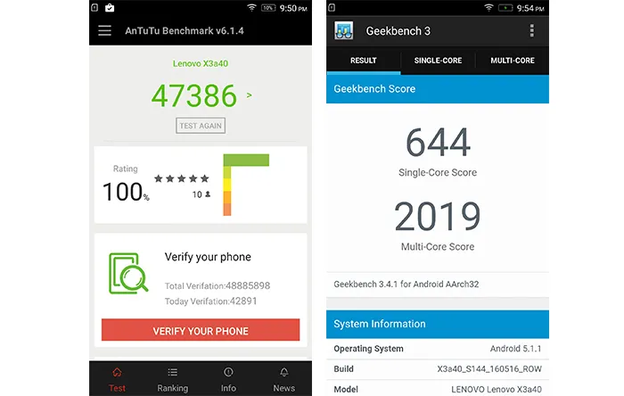 ۰۵ - نقد و بررسی لنوو وایب X3