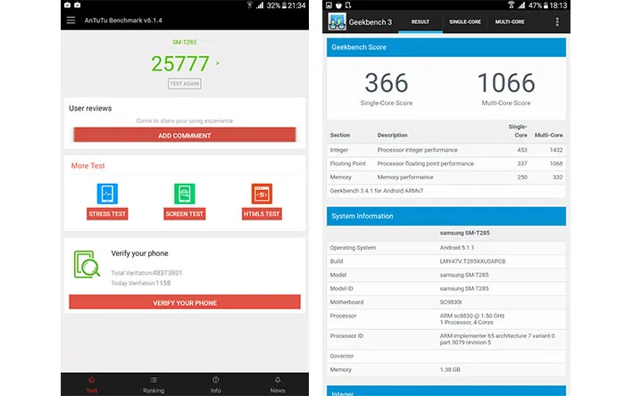 ۰۴ - نقد و بررسی گلکسی تب A مدل 2016