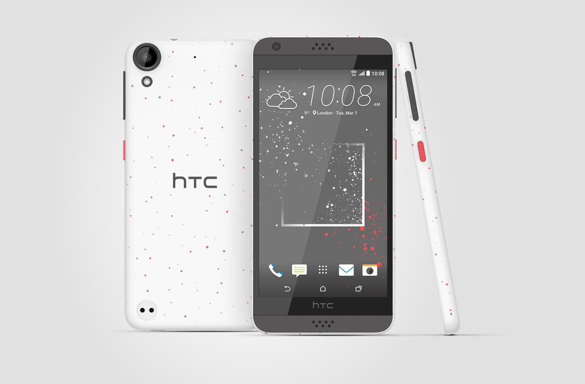 HTC Desire 530 گوشی HTC Desire 530 توانست جایزه‌ی بهترین طراحی در حوزه‌ی تلفن‌های همراه هوشمند را به دست بیاورد. این طرح از Desire 530 با توجه به نقاشی‌های خیابانی شکل گرفته و ظاهر منحصر به فردی دارد.