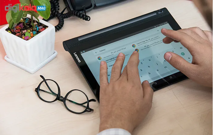 ۰۲ - نقد و بررسی تبلت لنوو یوگا تب 3