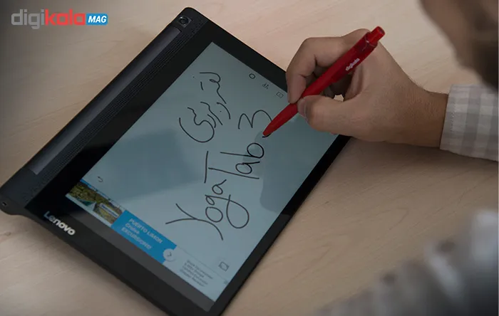 ۰۸ - نقد و بررسی تبلت لنوو یوگا تب 3