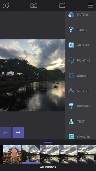 تبدیل عکس به نقاشی بدون Prisma - اپلیکیشن Enlight - 03