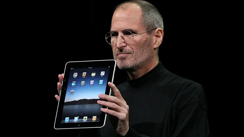 آیپد نسل اول - استیو جابز