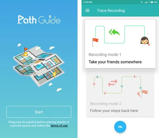 اپلیکیشن Path Guide - مسیریابی بدون GPS
