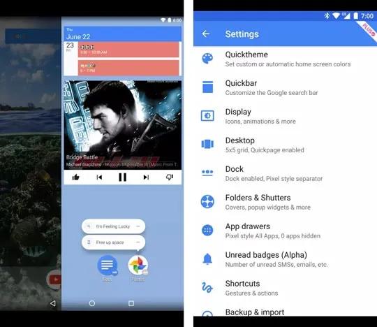 اپلیکیشن اکشن لانچر