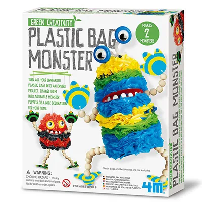 کیت آموزشی 4ام مدل Plastic Bag Monster 04580