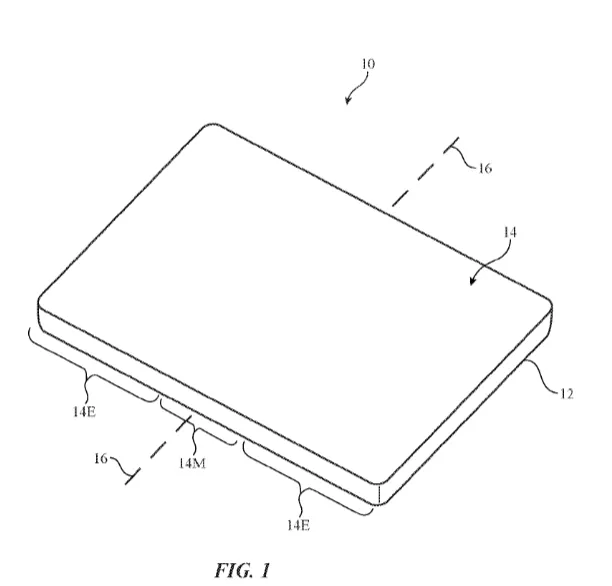 گوشی آیفون با صفحه نمایش قابل انعطاف