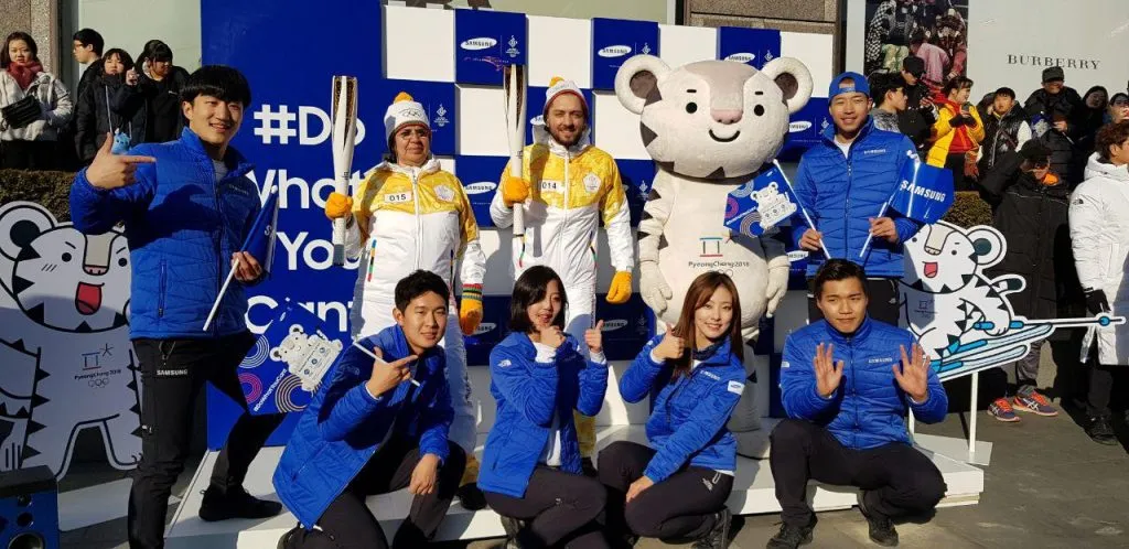 المپیک زمستانی 2018 سامسونگ