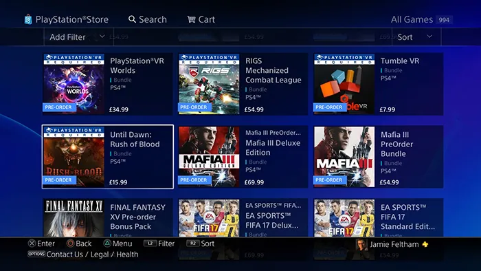 پلیاستیشن استور