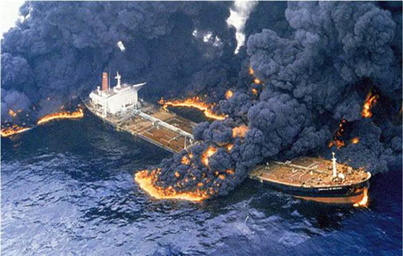 آتش سوزی سانچی