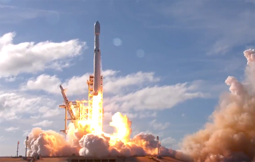پرتاب Falcon Heavy