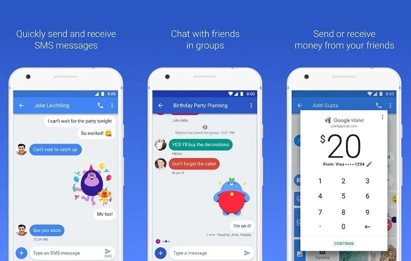 پیام‌رسان اندروید