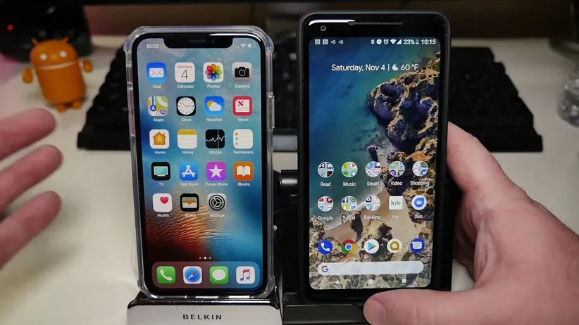 سیستم عامل اندروید بهتر است یا ای او اس