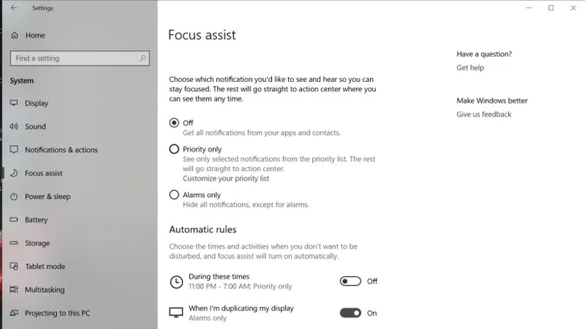 بیصدا تمام نوتیفیکیشنهای سیستم