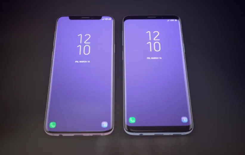 سامسونگ دارای بریدگی