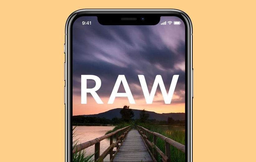 ویرایش عکس RAW