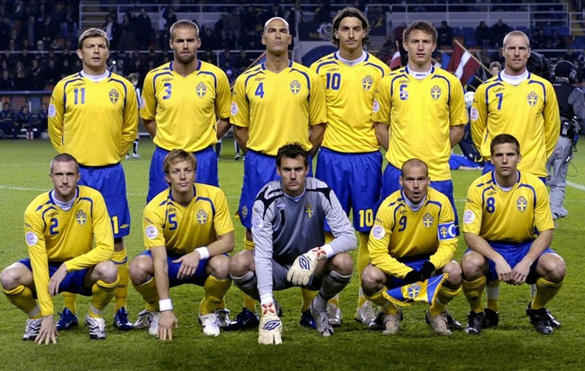 تیم های صعودکرده جام جهانی سوئد