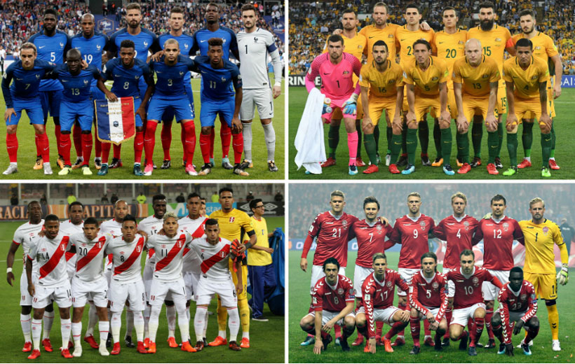 تیم های صعودکننده جام جهانی گروه c