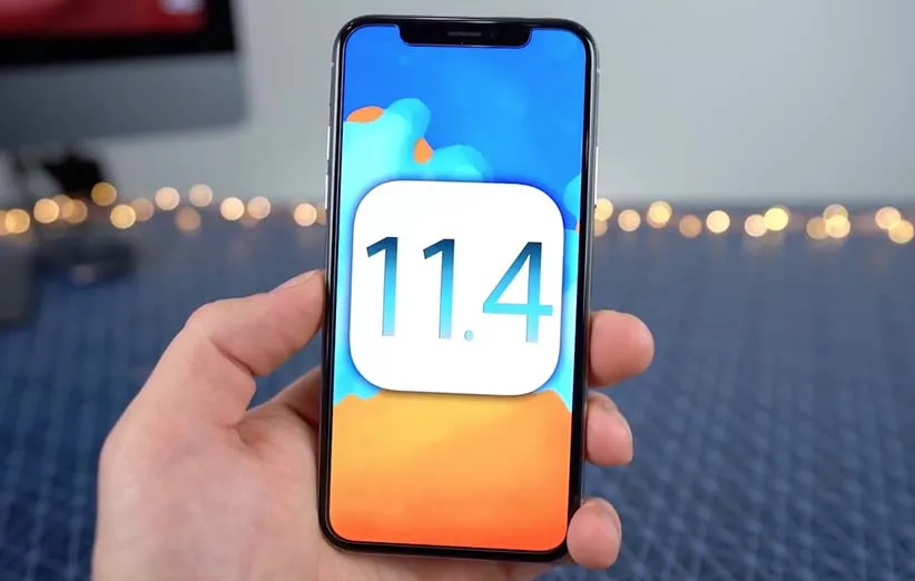 نسخه iOS 11.4