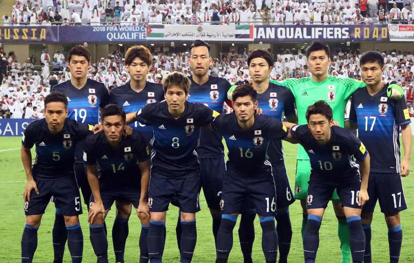 تیم ملی ژاپن برای جام جهانی 2018
