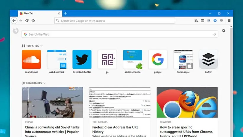 تغییر دائمی هوم‌پیج