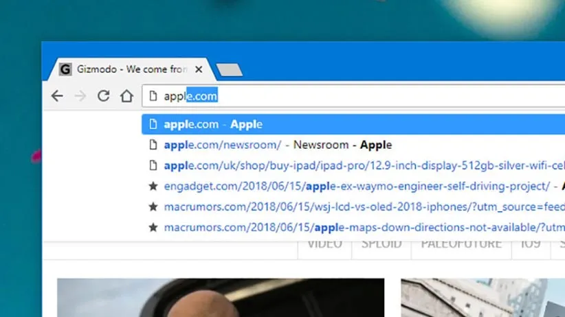 پیشنهادهای URL ناخواسته