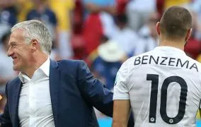 حمله زلاتان به سرمربی فرانسه