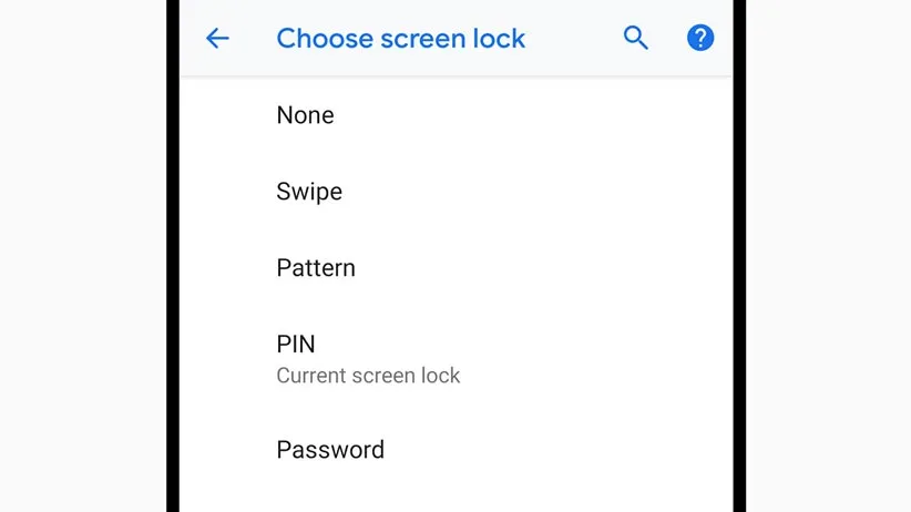 استفاده از پین کدهای کوتاه و الگوها