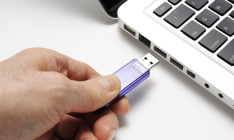 پایین بودن امنیت USB