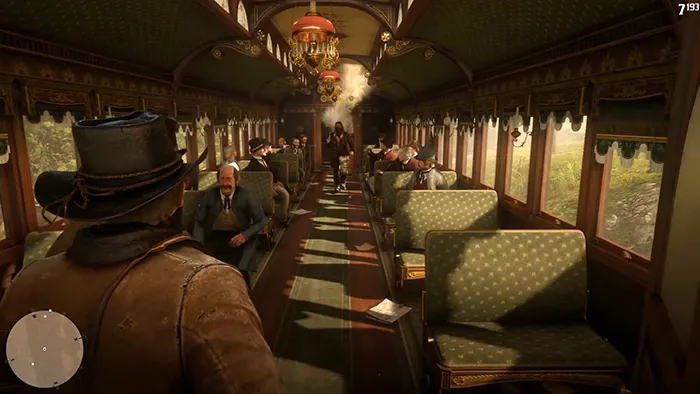 قطار دزدی در Red Dead Redemption 2