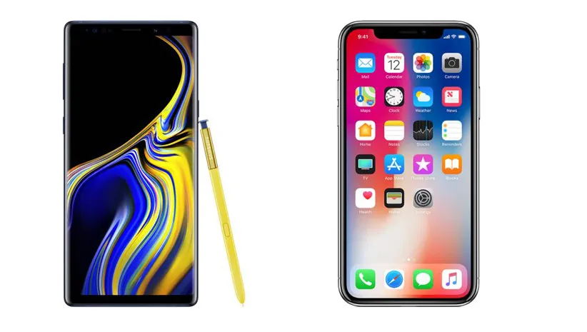 نوت 9 یا آیفون X