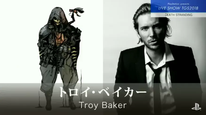 Troy Baker در بازی Death Stranding