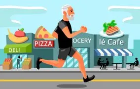 تغذیه و دویدن