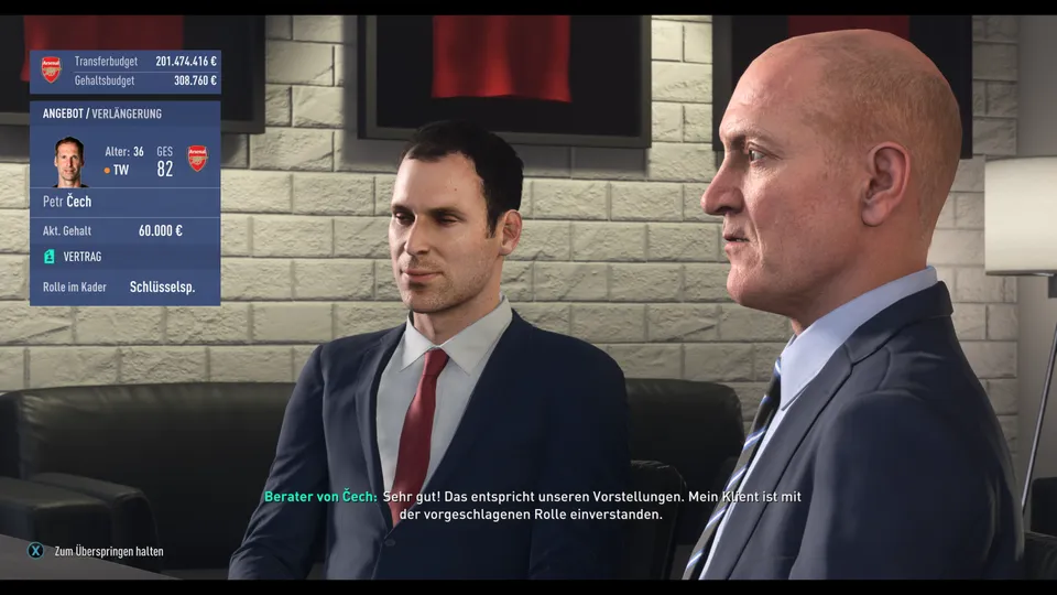 پیتر چک بازی FIFA 19