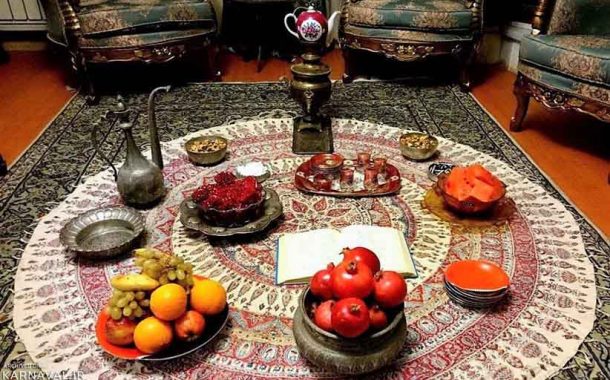 آموزش چیدن سفره شب یلدا