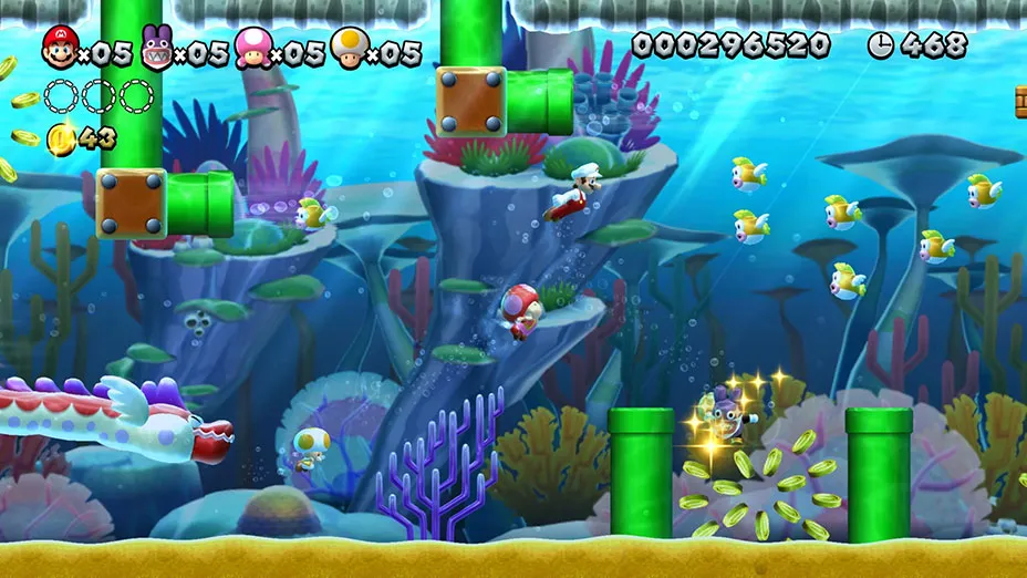 بازی New Super Mario Bros Deluxe