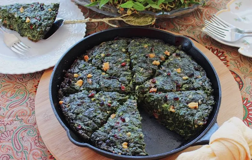 کوکو سبزی شب عید