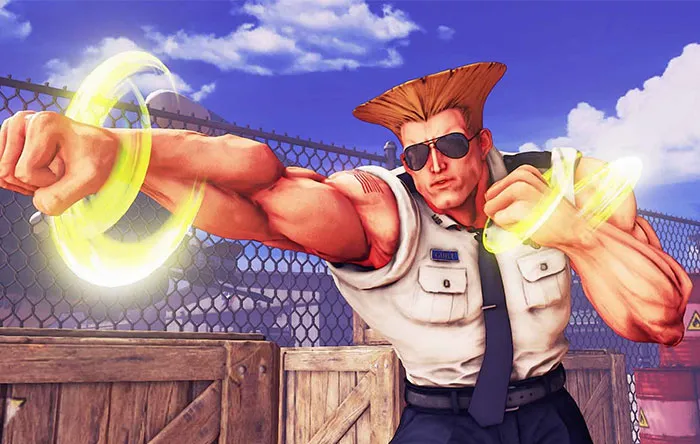 Guile Street Fighter استریت فایتر