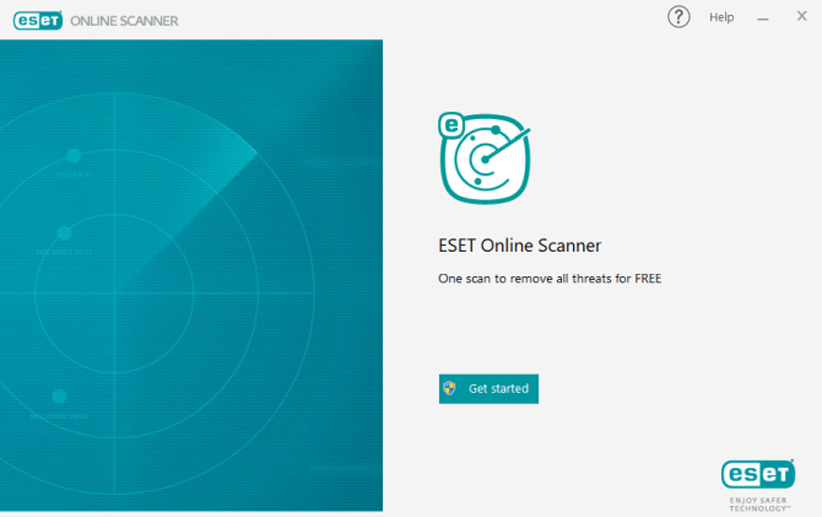 آنتی ویروس رایگان ESET Online Scanner