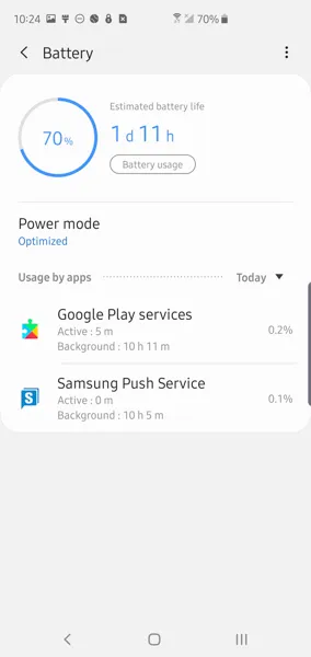 غیر فعال کردن اپ های سامسونگ