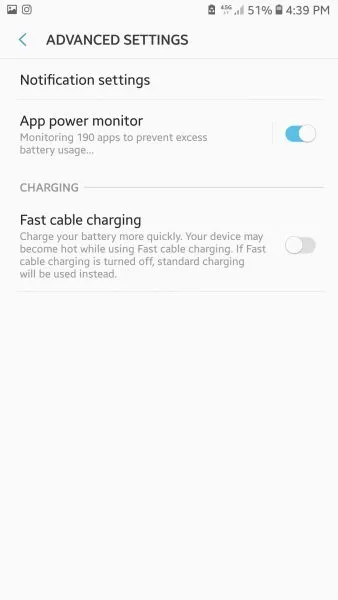 غیر فعال کردن اپ های سامسونگ