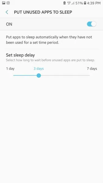 غیر فعال کردن اپ های سامسونگ