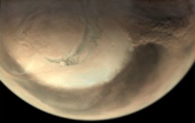 طوفان شن در مریخ