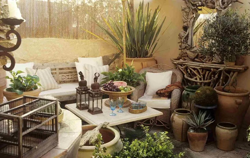 طراحی حیاط خانههای ویلایی