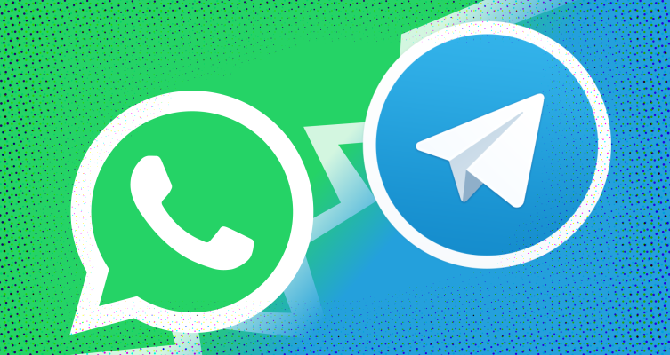 رمزگذاری end-to-end تلگرام و واتساپ