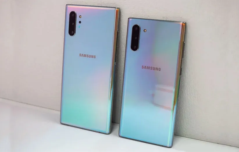 مقایسه گلکسی نوت 10 با گلکسی نوت 10 پلاس