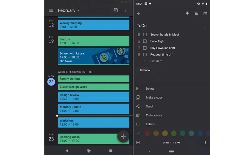فعال سازی حالت دارک مود