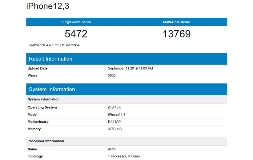 پردازنده کایرین 990