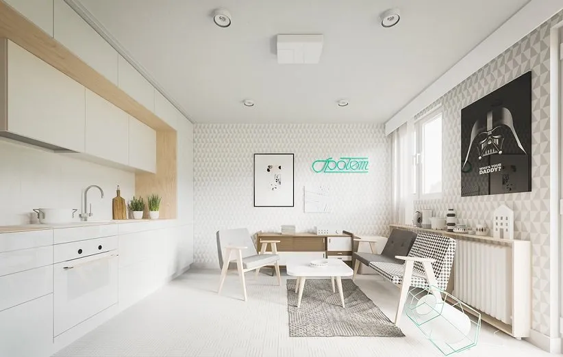 رنگ مبل برای خانه تاریک